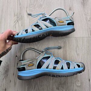 Keen | Whisper gray suede Gorpcore granola outdoor sandals | WMS 8